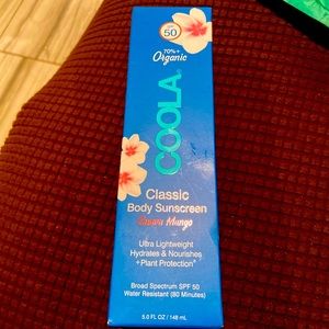 Coola Organic Sunscreen
